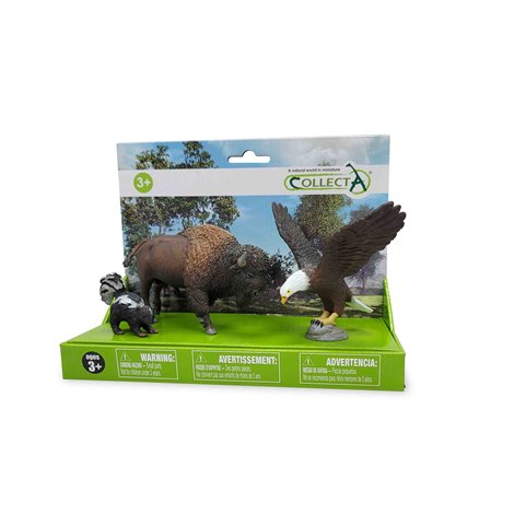 Set 3 Figurine Americi de Nord | Collecta