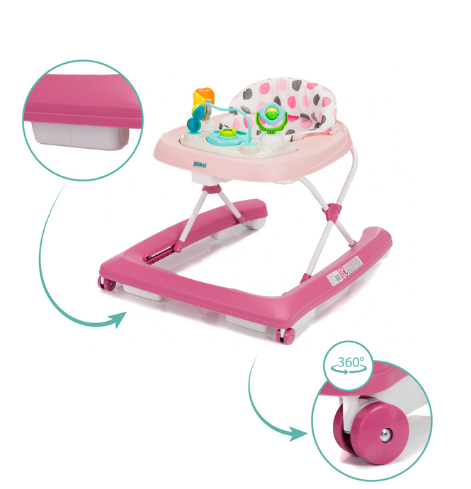 Premergator Fillikid Pink - Primii Pași în Siguranță - imagine 6