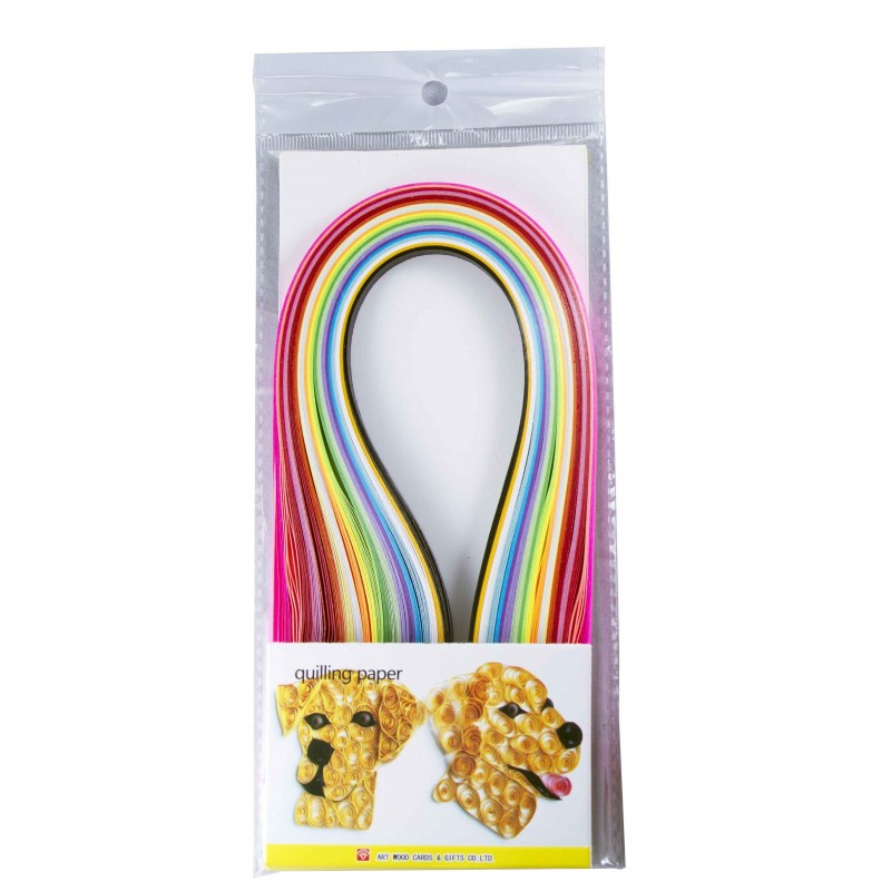 Set 150 benzi Quilling Colorart 0.5cm