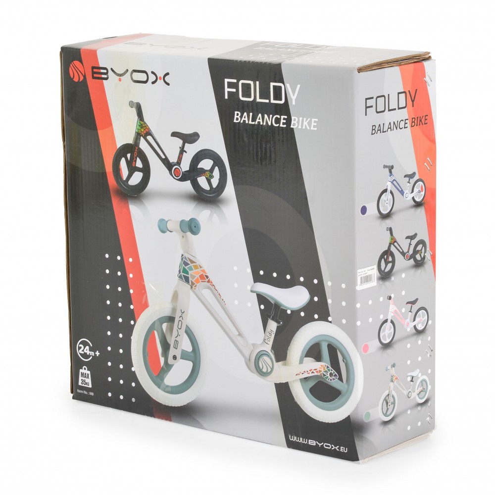 Byox Foldy Blue - Bicicletă Echilibru Pliabilă