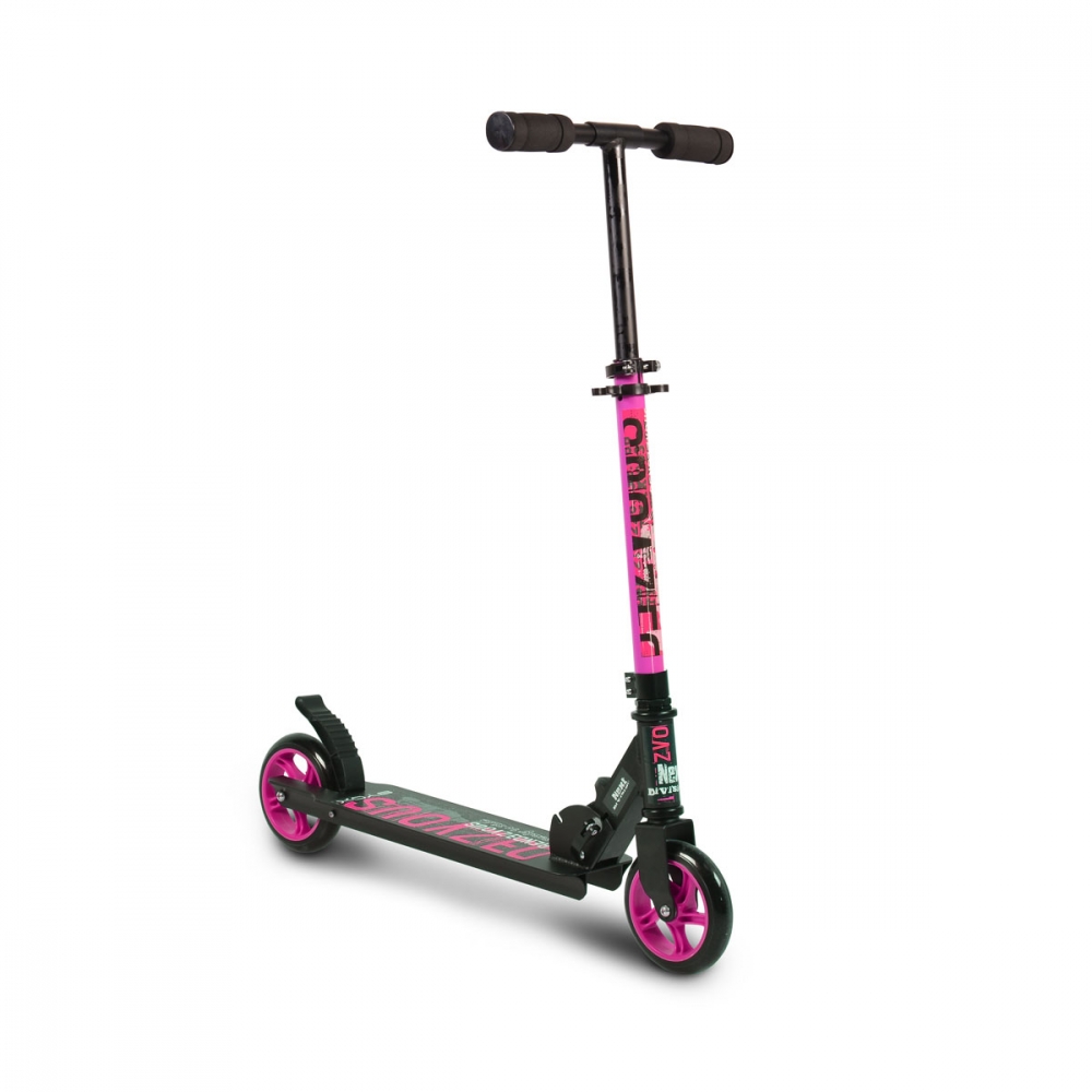Trotineta Pliabilă Byox Pink, Aluminiu, Reglabilă - imagine 5