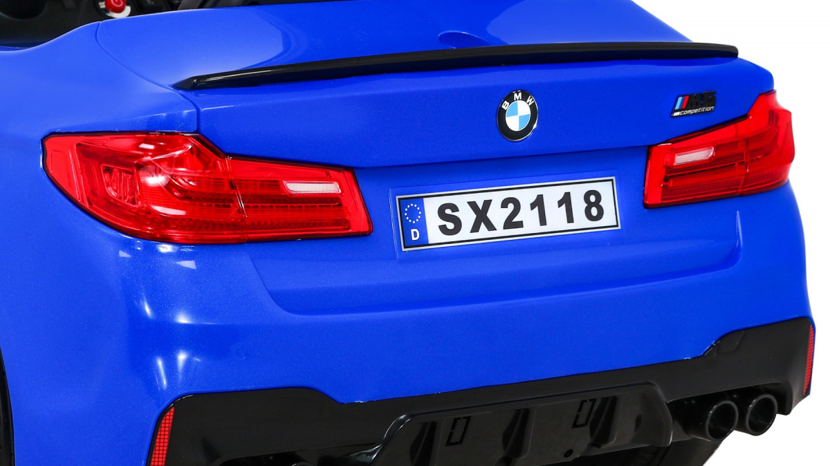 Masinuta Electrica BMW M5 Drift 24V Albastru - imagine 7