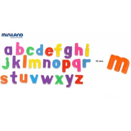 Litere Magnetice Mici 155 bucăți Miniland - imagine 2