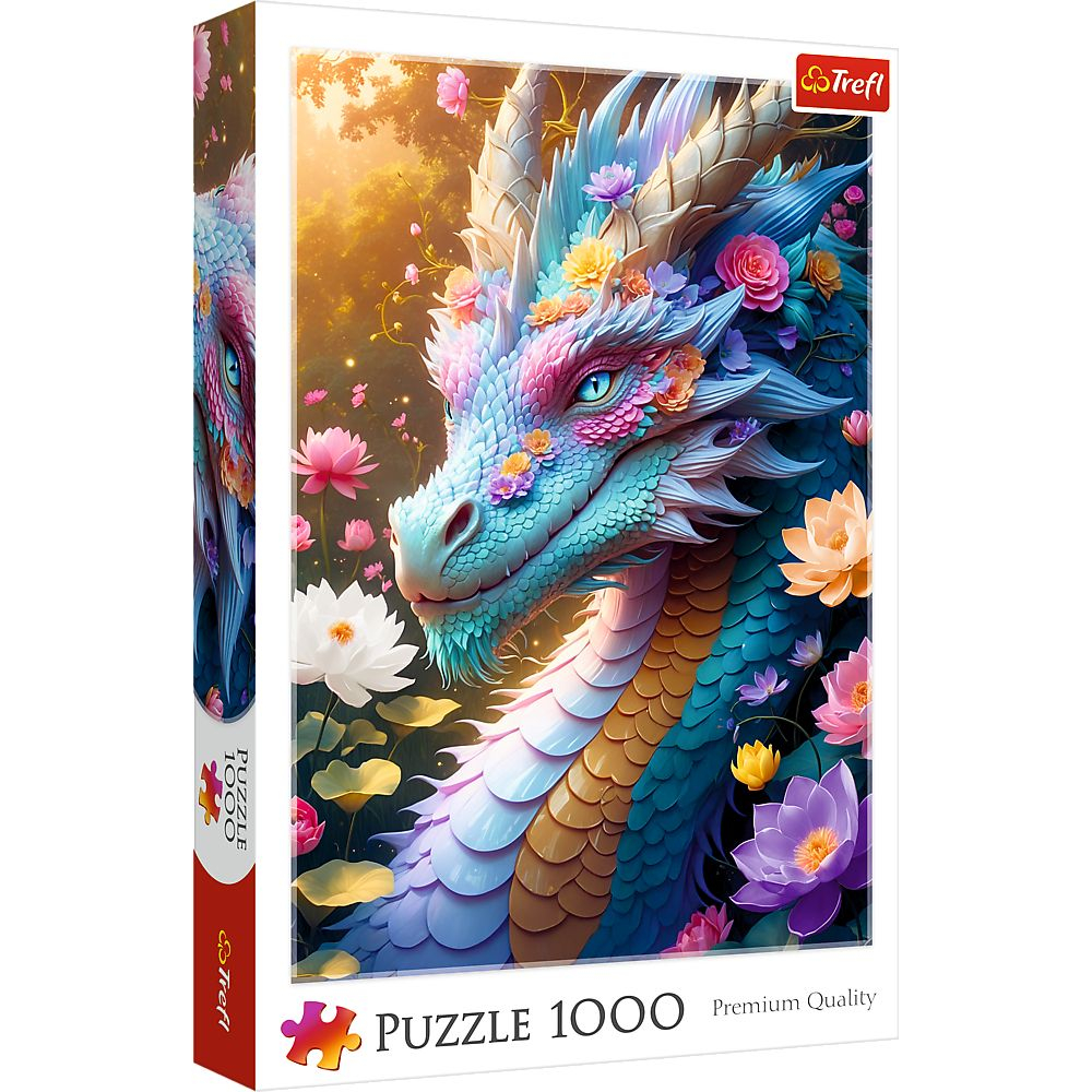 Puzzle Trefl 1000 Dragonul Colorat | Relaxare și Fun