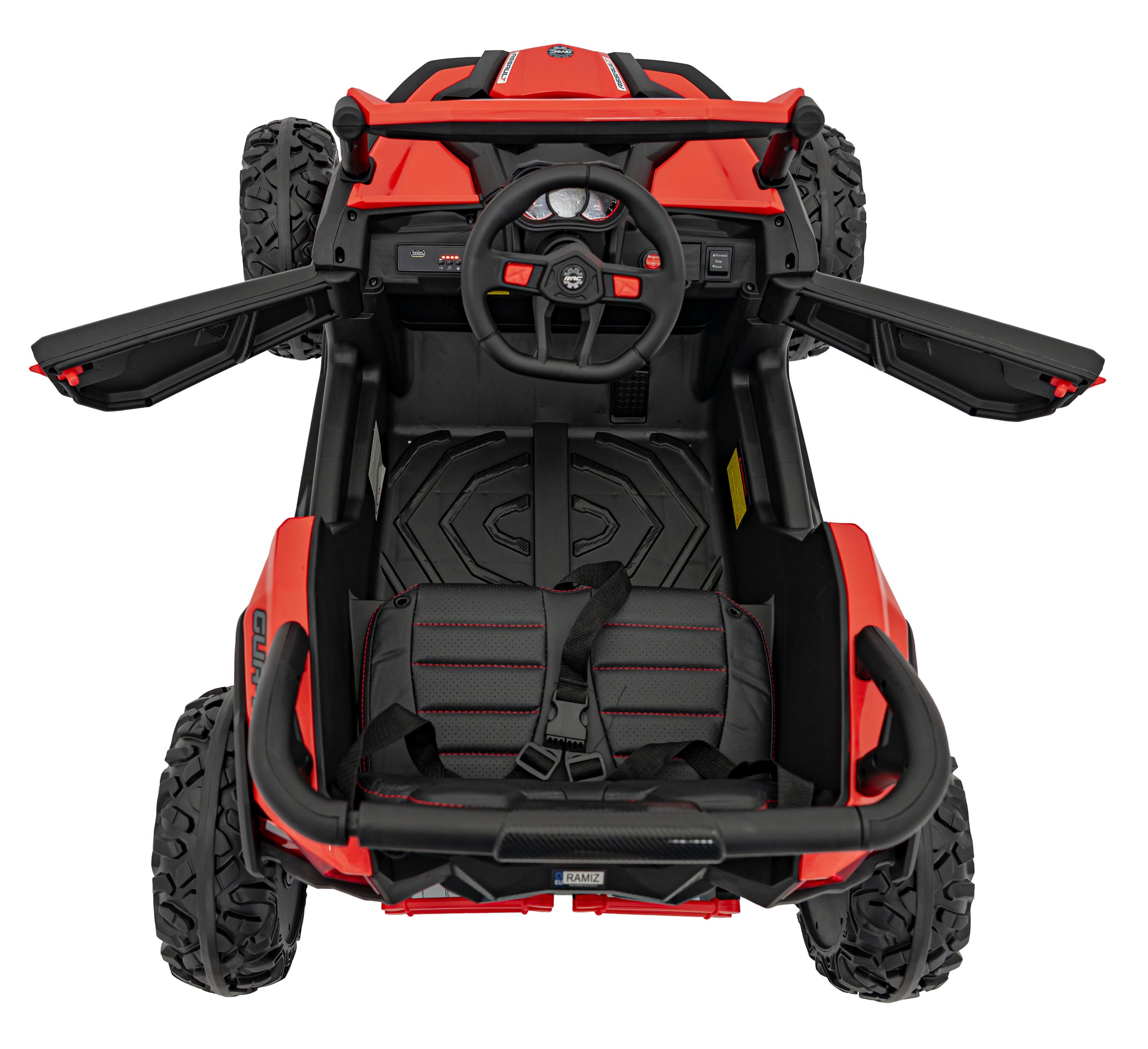 UTV Electric DEFEND 4x4 Roșu | Autokids - imagine 4