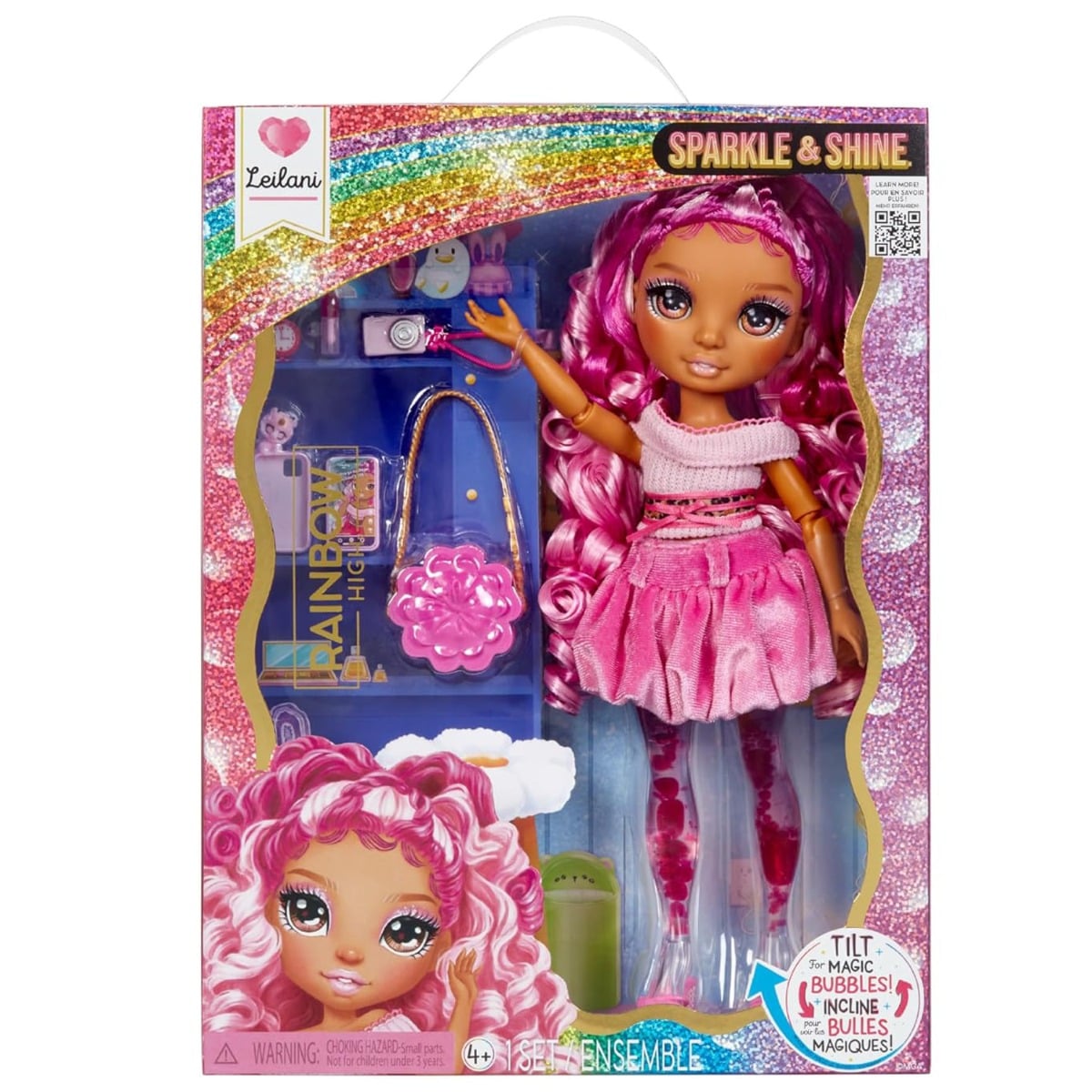 Papusa Rainbow High Leilani Sparkle Shine 28cm