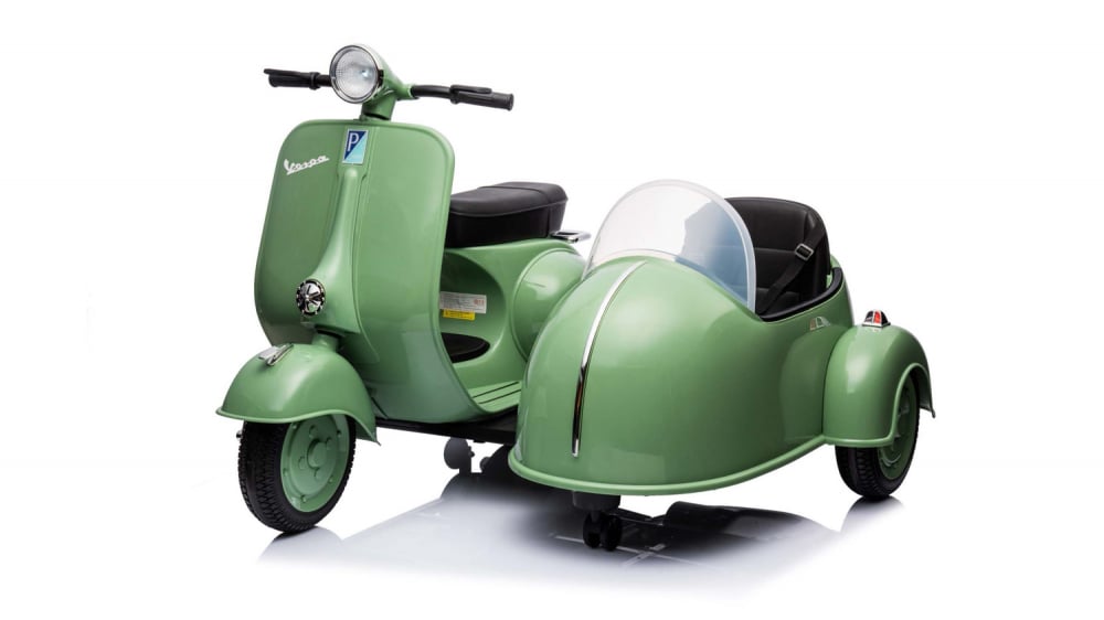 Scuter Electric Hollicy Vespa 150 cu Atasament Verde
