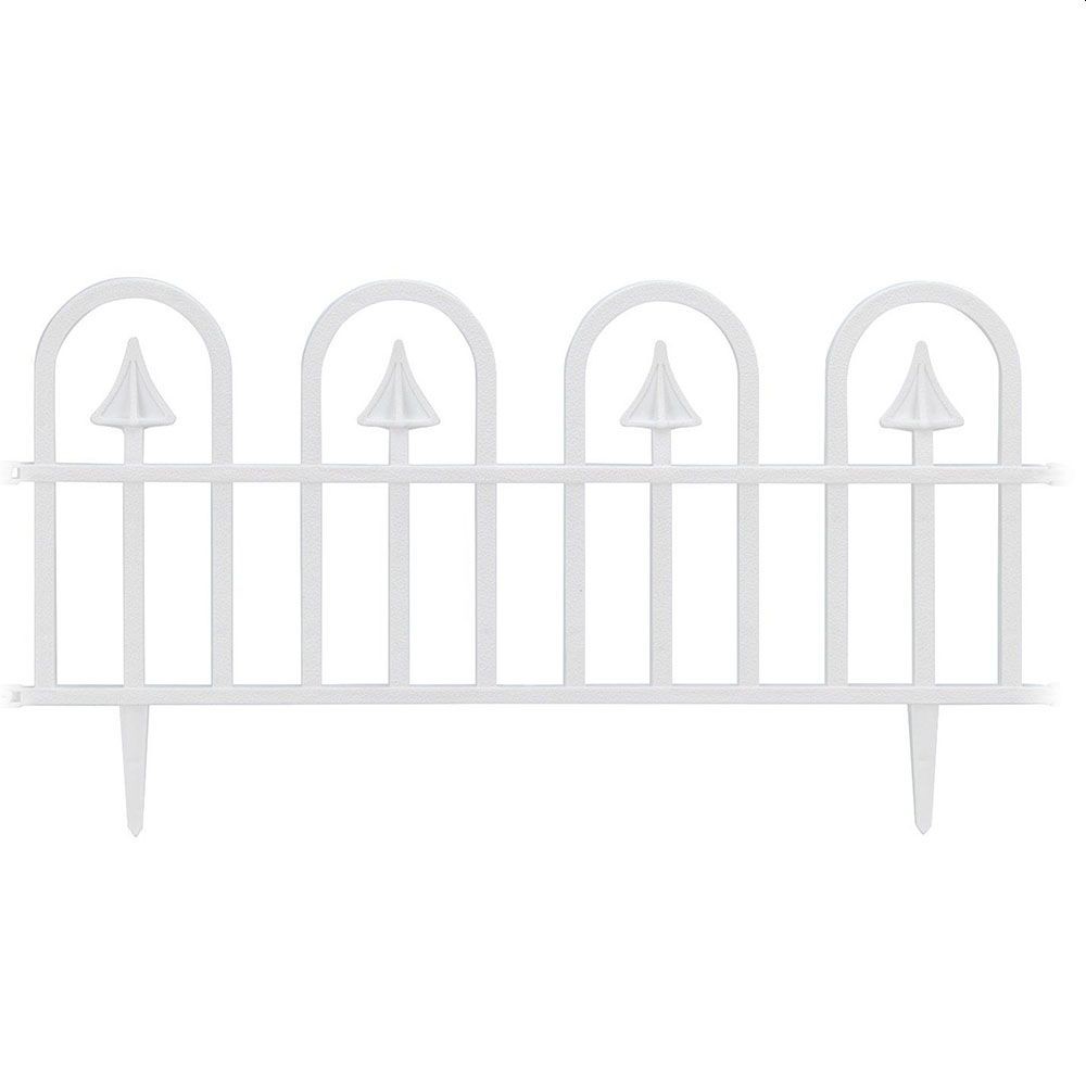 Gard Gradina Procart PVC 4 Segmente Alb - imagine 4