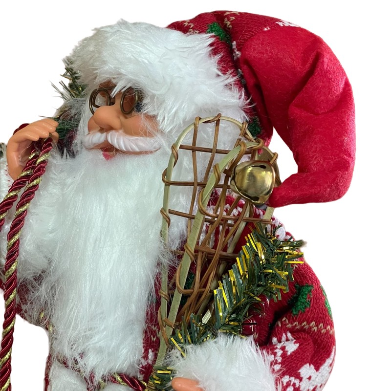 Mos Craciun Procart 45cm Figurina Reni - imagine 3