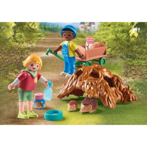 Playmobil Familie Arici - Joc Educativ - imagine 3