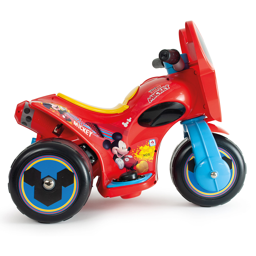 Motocicleta Injusa Mickey Mouse 6V - Copii - imagine 3