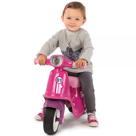 Scuter Smoby Pink pentru Copii 1.5+ Ani - imagine 5