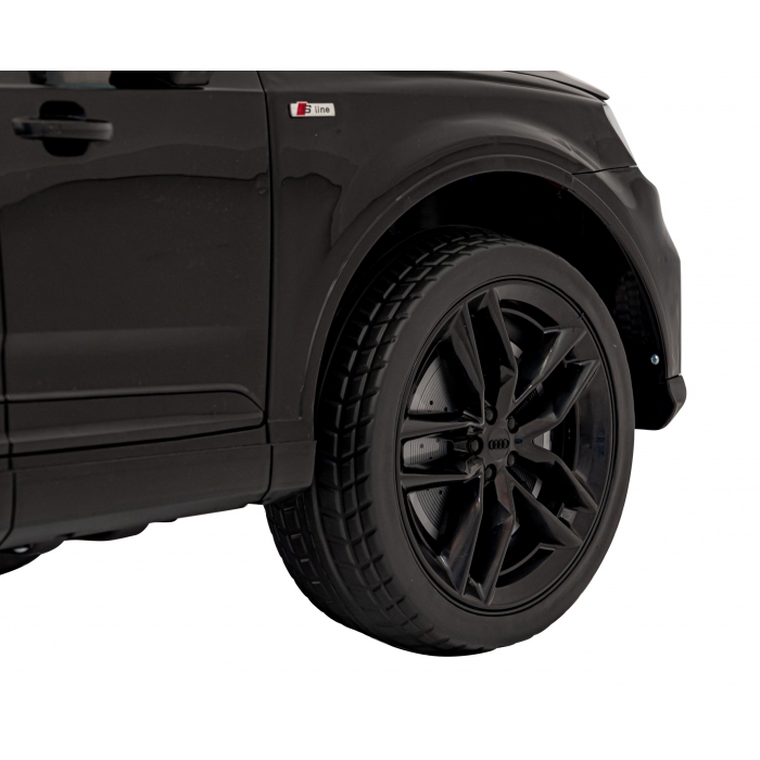 Masinuta Electrica Audi Q7 70W | Negru, Telecomanda - imagine 3