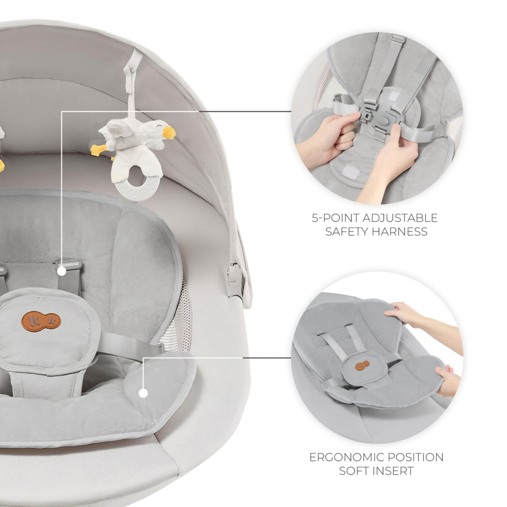 Baloansoar Electric Kinderkraft Tulsy Cu Telecomanda - imagine 9