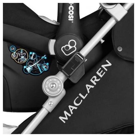 Adaptor Maclaren pt Sistem Călătorie Maxi Cosi/Cybex - imagine 2