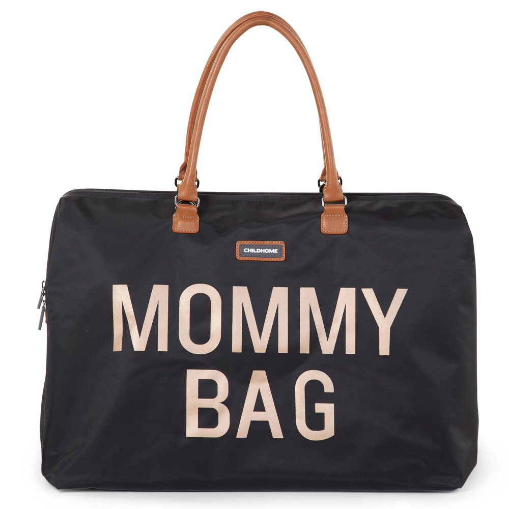 Geanta de infasat Mommy Bag Negru | Childhome - imagine 6