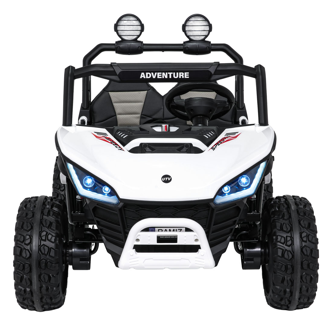 UTV Electric Buggy Speedy 4x4 24V Alb | Autokids - imagine 4