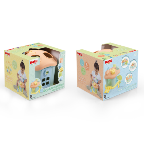 Joc Sortare Casuta Vesela Dolu - Educativ si Interactiv - imagine 3