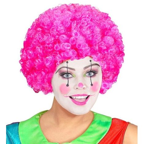 Peruca Clown Roz Widmann | Costum perfect petreceri - imagine 2