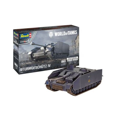 Revell Tanc Sturmgeschütz IV Kit Model 1:72