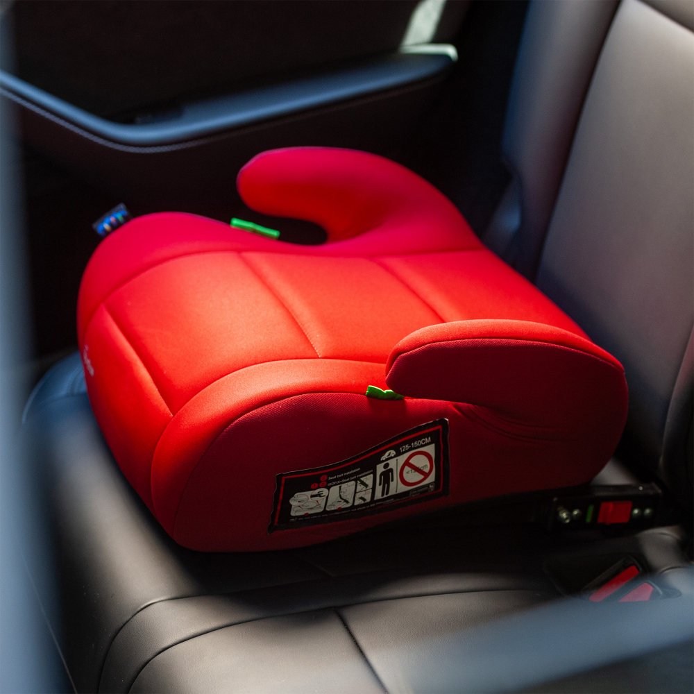 Juju Jazzy Booster i-Size ISOFIX Rosu-Bordo