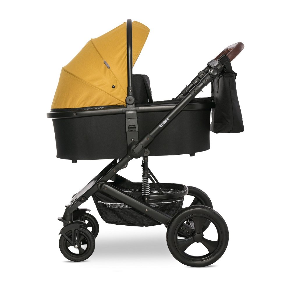 Carucior Transformabil Boston 3-in-1 Lorelli, Curry - imagine 4