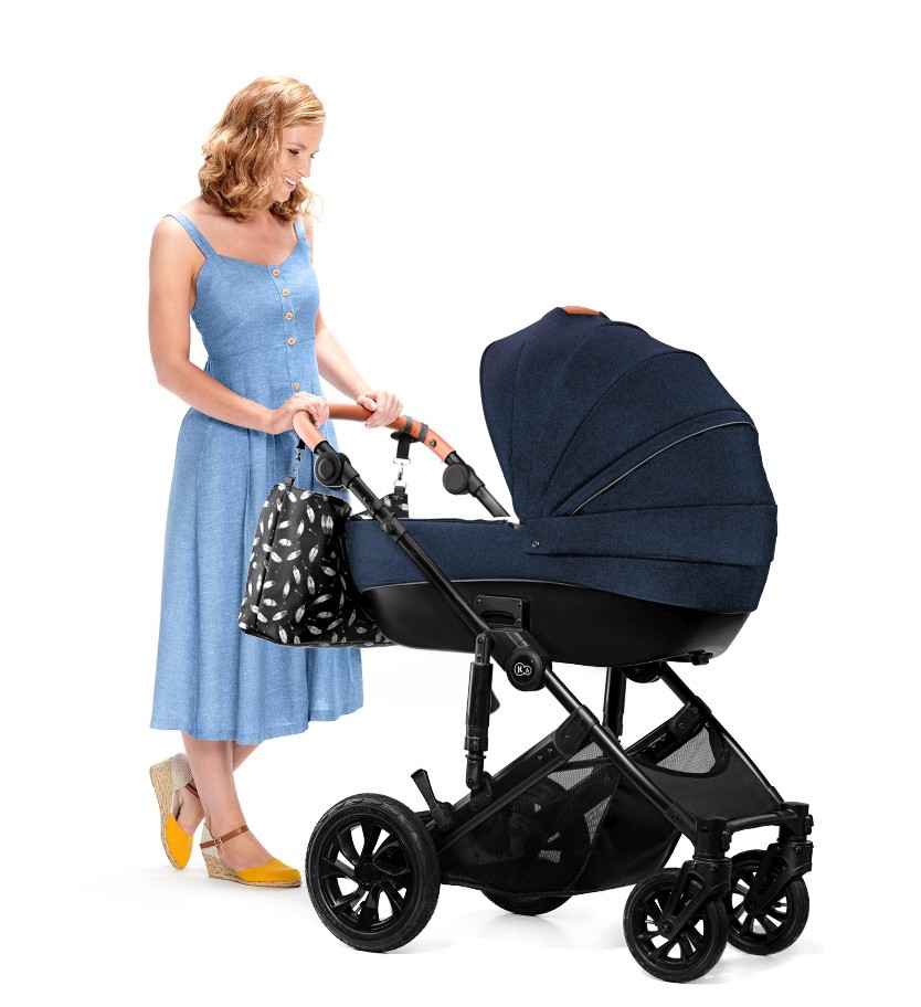 Carucior 3 in 1 Kinderkraft Prime Navy i-Size - imagine 6