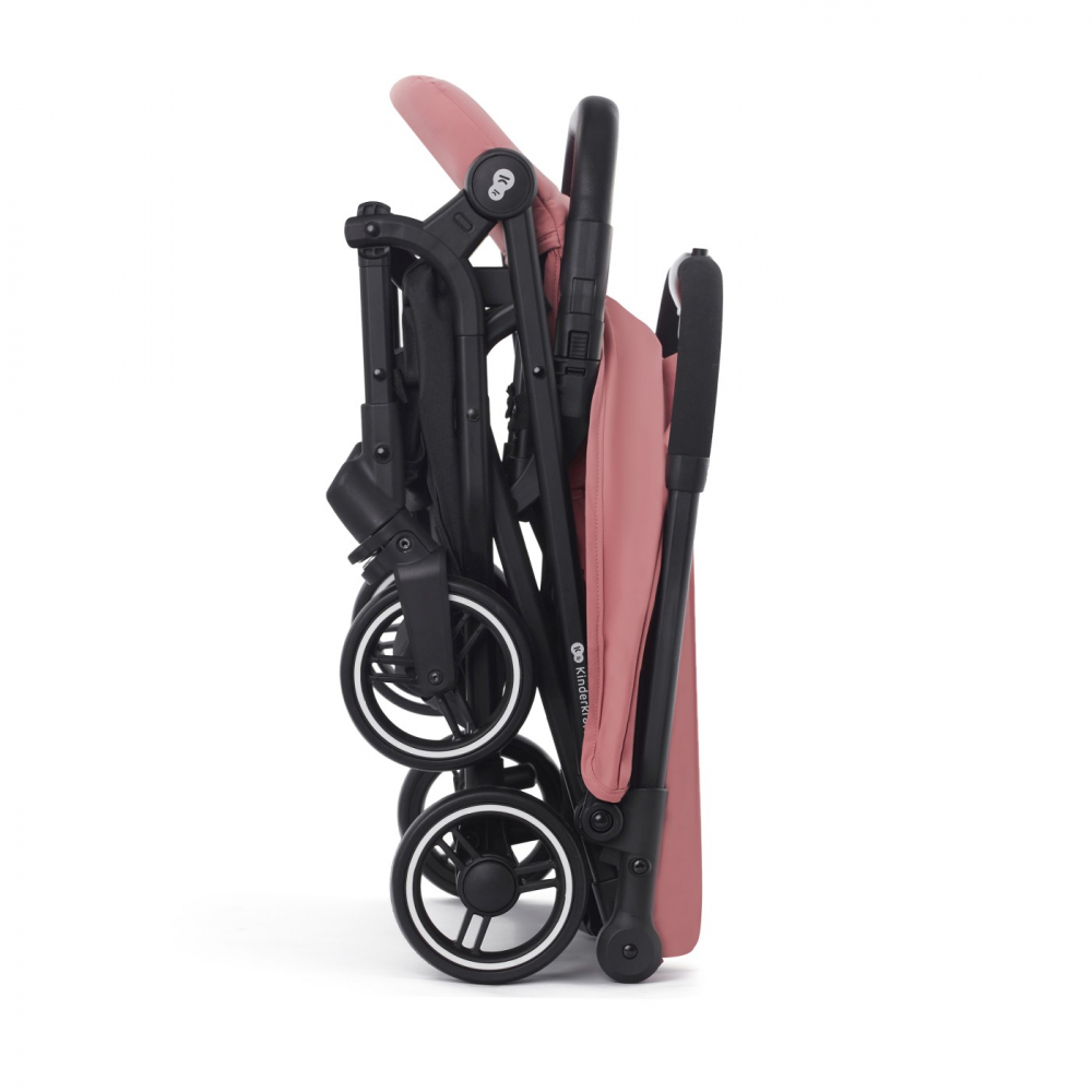 Carucior Kinderkraft Indy 2 Pink - Manevrabil - imagine 6