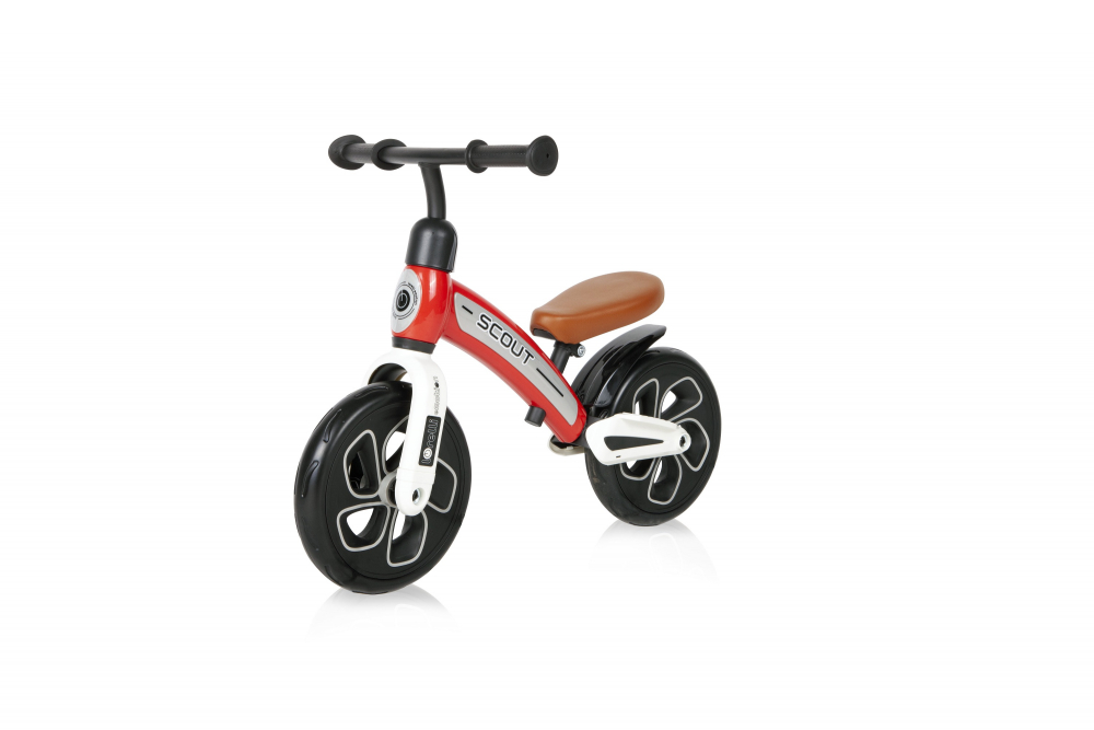 Bicicleta echilibru Lorelli Scout Red, 2-4 ani