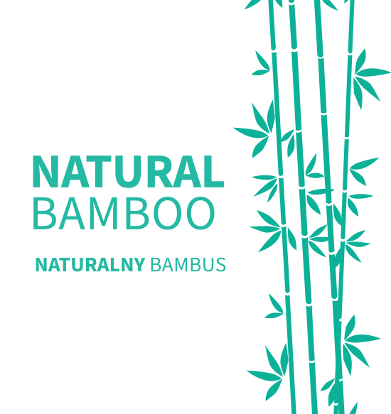 Prosop Bambus Babyono cu Gluga 100x100 cm