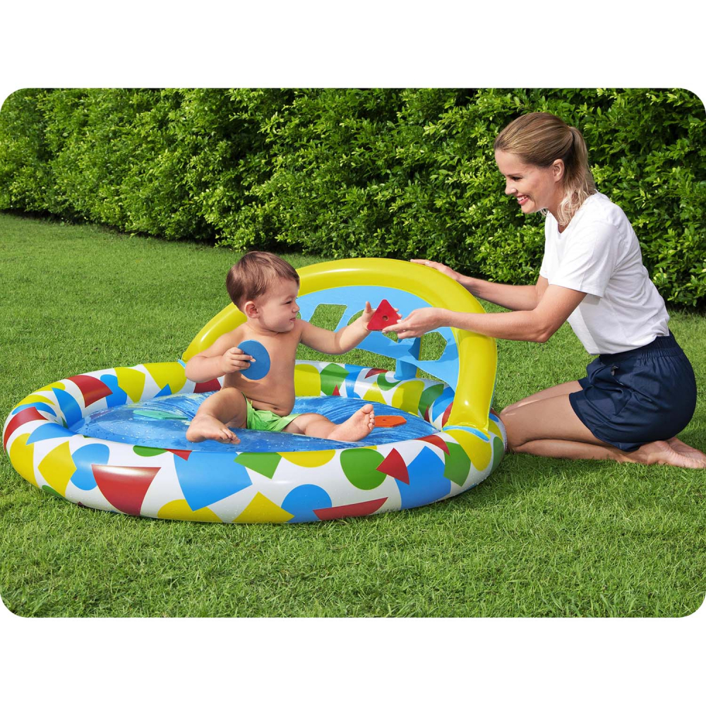 Piscina Gonflabila Bestway cu Joc Sortare Forme - imagine 6