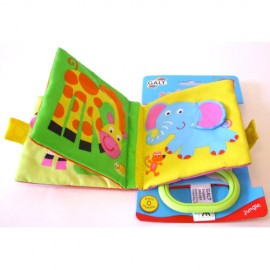 Galt - Soft Book Jungle, Carte de Pliu cu Clopoței - imagine 3