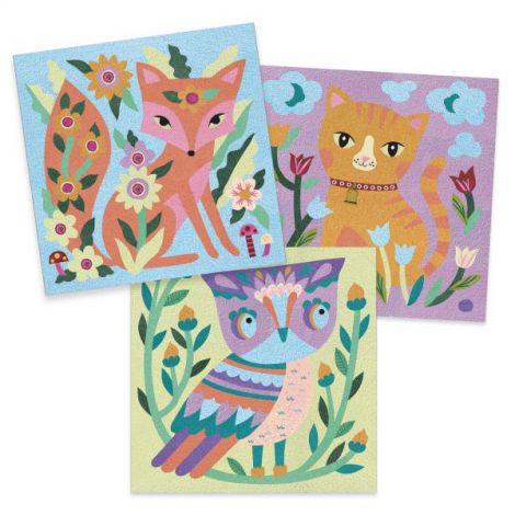 Djeco Atelier Nisip Animale Luminoase - imagine 2