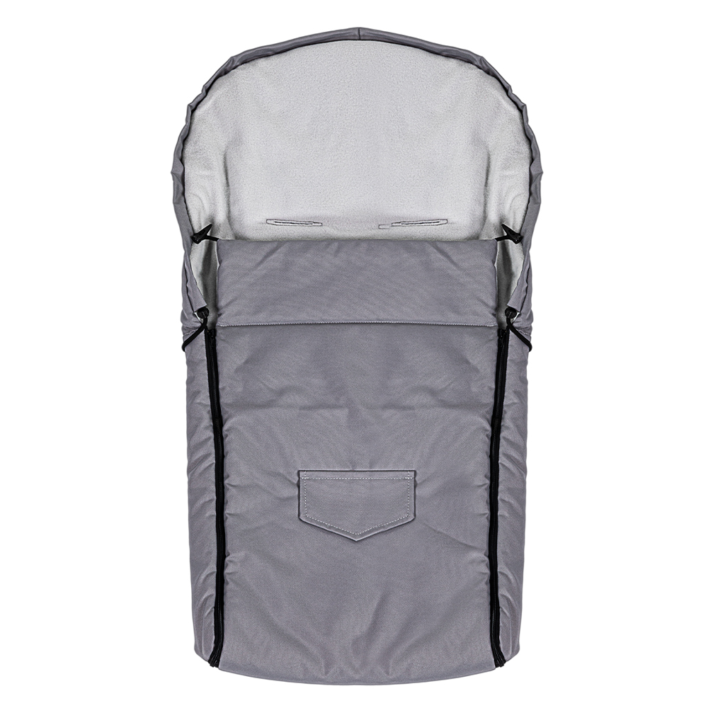 Sac de dormit impermeabil Nativo, polar, gri