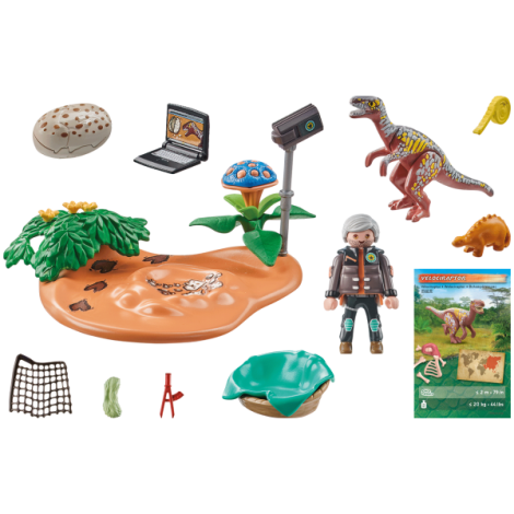 Playmobil Cuib Stegosaurus - Aventură Preistorică - imagine 2