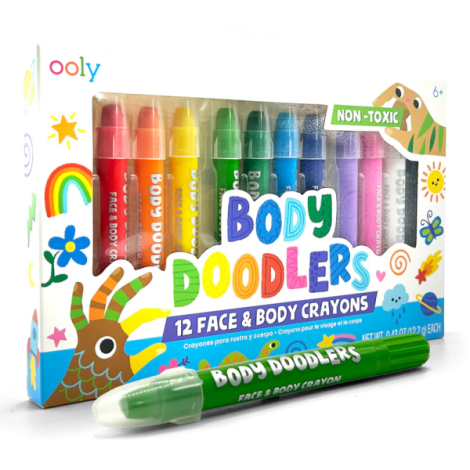 Body Doodlers Ooly 12 Creioane Pictura Fata - imagine 3