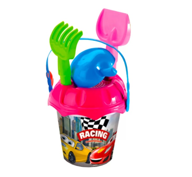 Set nisip Racing Dede, 5 piese - imagine 2