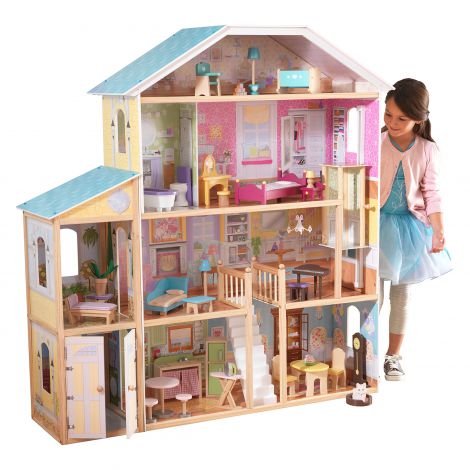 Casuta pentru Papusi Majestic Kidkraft, 4 Etaje