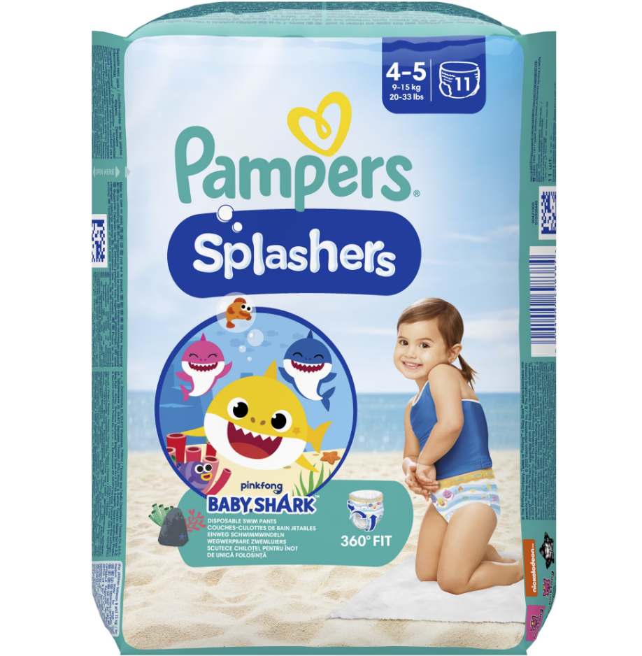 Pampers Splashers Baby Shark 9-15kg - imagine 6