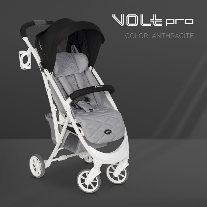 Euro-Cart Volt Pro - Carucior Ușor 22kg Anthracite