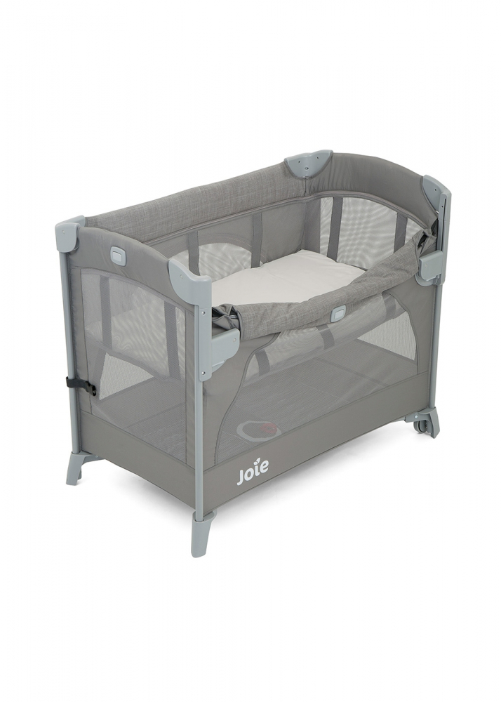 Pătuț Pliant Cosleeping Joie Kubbie Gray - imagine 6