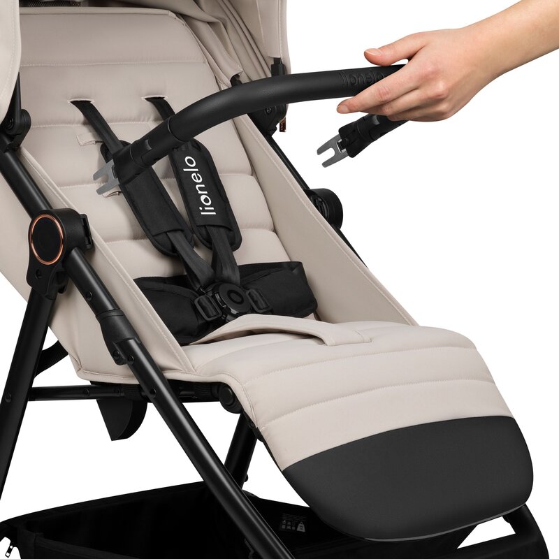 Carucior Lionelo Iva Bej Sport 2-în-1 - imagine 3