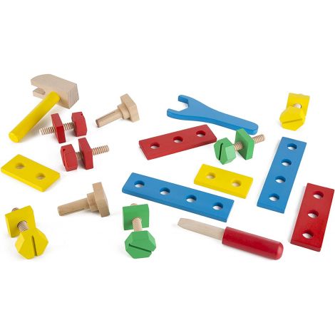 Ladita Scule Melissa & Doug | Jucarie Lemn Creativa - imagine 4