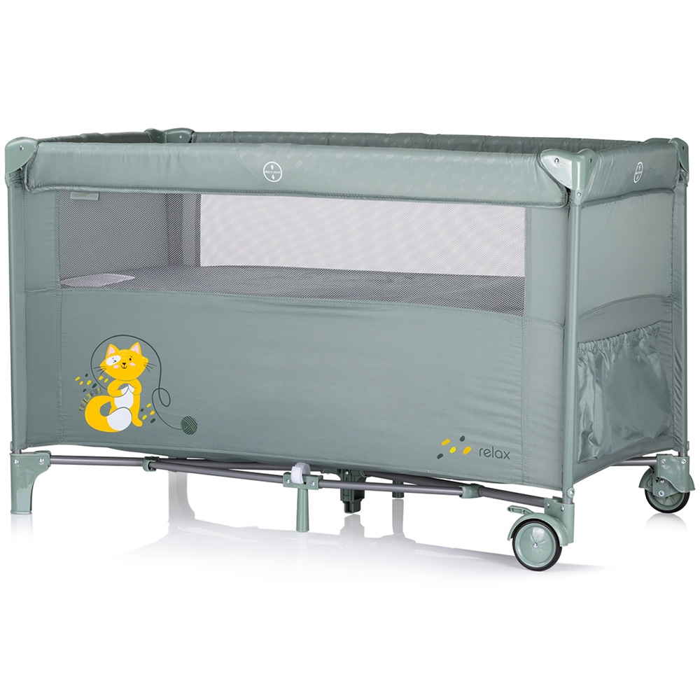 Chipolino Relax Basil - Patut pliabil side-sleeping - imagine 2