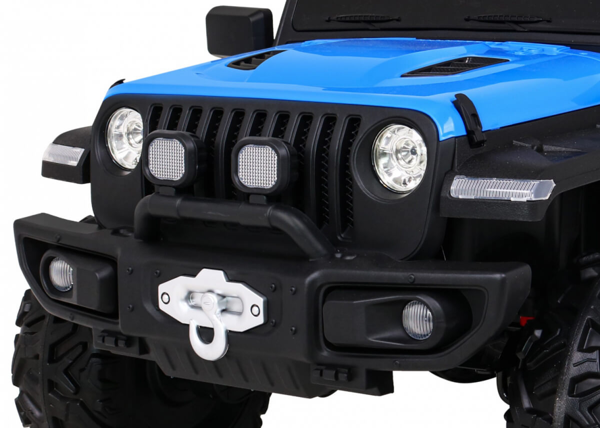 Masinuta Electrica 4x4 Off-Road Albastru - imagine 10
