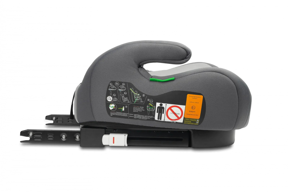 Inaltator auto Caretero Puma Isofix, 125-150 cm, Gri - imagine 5