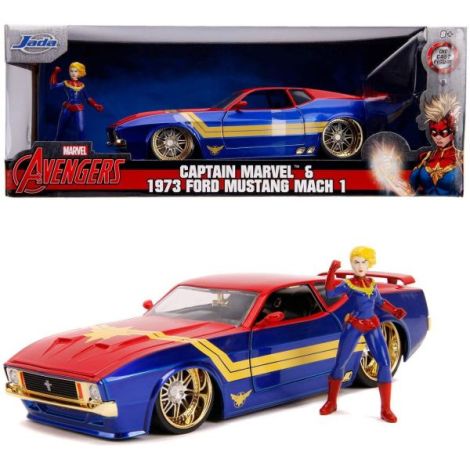 Jada Toys Captain Marvel Ford Mustang Mach 1 1:24