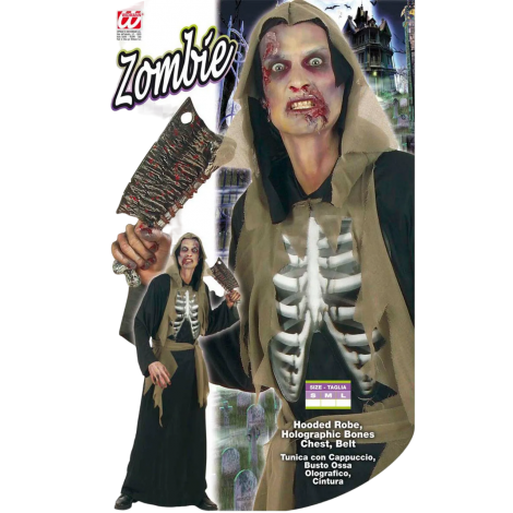 Costum Zombie Horror Widmann - Efect Holografic - imagine 2