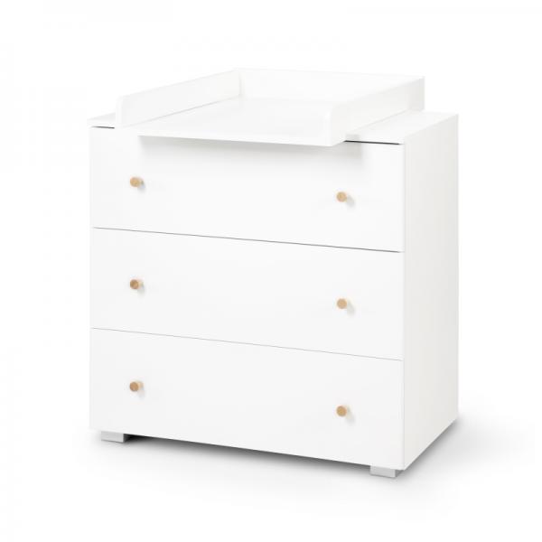 Set Mobilier Copii Klups Karolina Alb Natur
