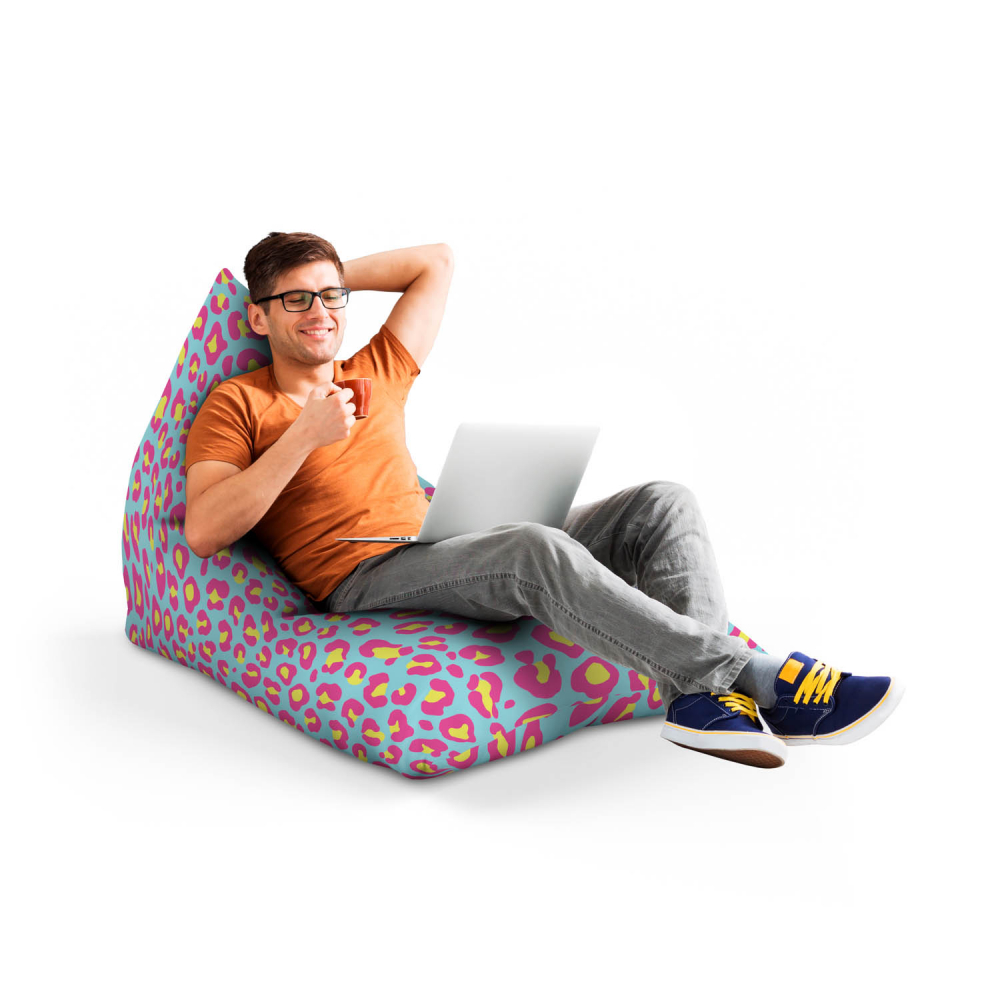 Fotoliu Puf Leopard Fruitty Updeco - imagine 4